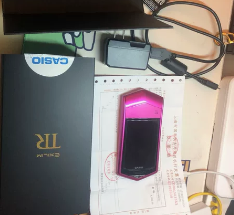 卡西欧美颜相机tr600,9.9新,用过一...