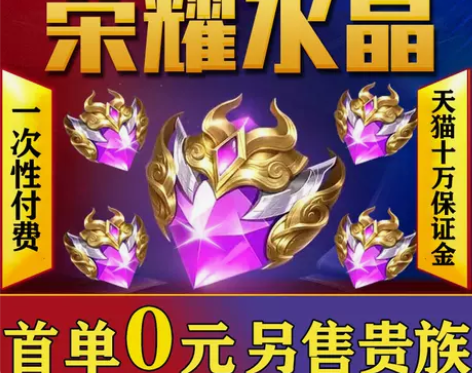 王者送荣耀贵族积分代升充V10刷贵族成长