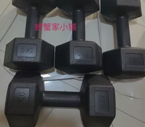 疫情影响,全新六角哑铃男士健身家用哑铃女士...