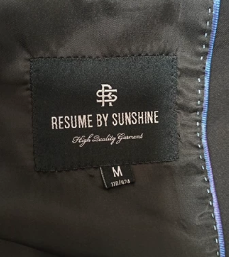 resume by sunshine,男士...