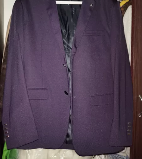 捡漏!男士西服外套非古着vintage 适...