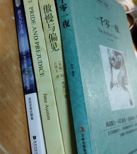 傲慢与偏见一千零一夜泰戈尔诗选 感兴趣的话...