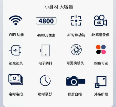 疆友50数码相机高清学生入门级微单单反女生...