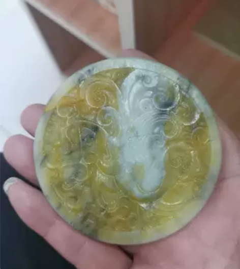 天然玉石玉雕玉牌手把件 感兴趣的话点“我想...
