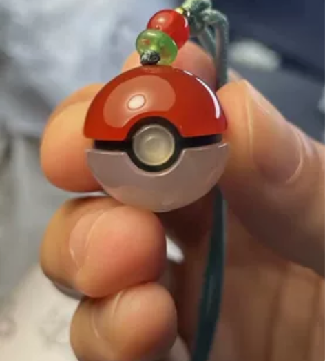 工作室出品:玉雕精灵球吊坠/钥匙挂/包挂/...