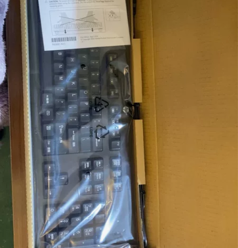 全新原装正品惠普键盘KU-1156电脑有线...