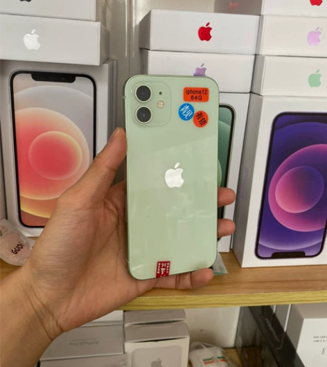 iphone 12 绿色 64g 95新靓...