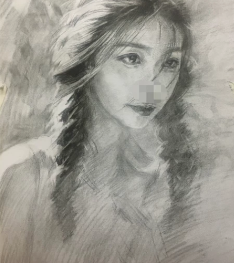 素描定制 你发照片我来画 真人实物或临摹都...