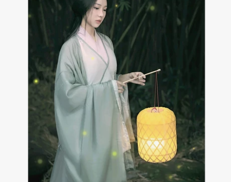 【狂欢价】清冷风汉服女正品原创魏晋制古装夏...