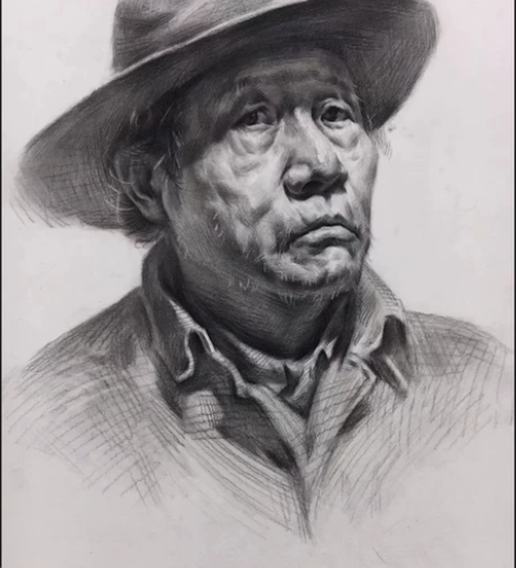 4k素描作品 可定制