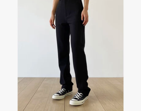 SWAGAL女装秋冬款复古百搭修身显瘦高腰...
