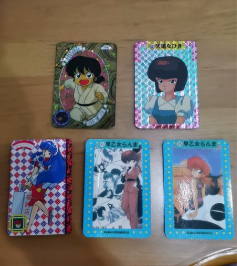 乱马1/2闪卡 乱马小时候闪卡100元 其...