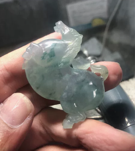 玉雕马到成功 感兴趣的话点“我想要”和我私...