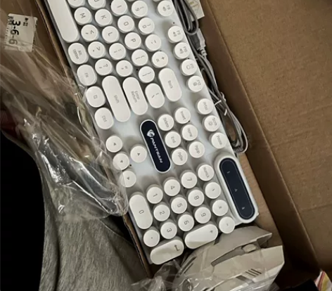 键盘鼠标套装机械手感游戏台式机笔记本通用电...