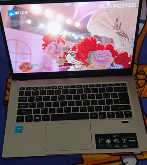 宏碁笔记本,4月中旬购于小米有品,给她学电...
