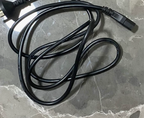 三项加长电源线,长度2m,可用于电脑主机电...