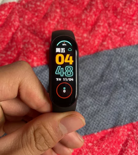 出小米手环6普通版,在京东购入,有记录,原...