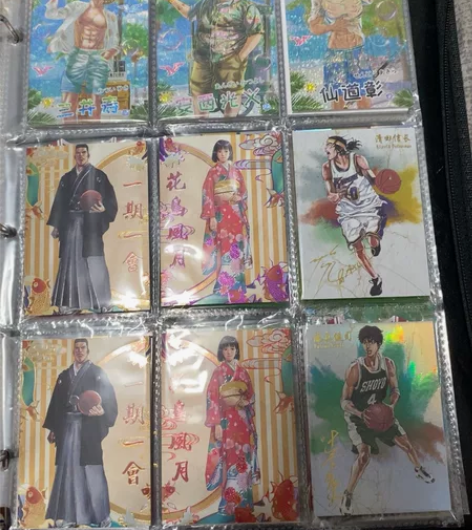 摩卡灌篮高手第二弹。 sdr，亲签卡。金签...