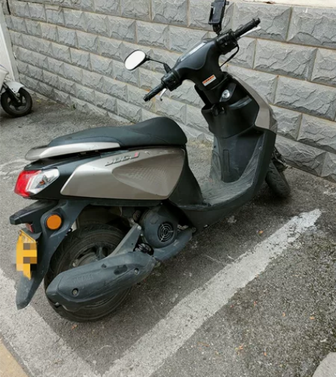雅马哈巧格i125,17年购入,实表170...