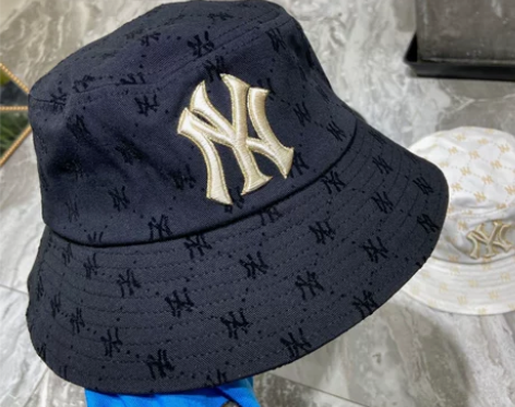 韩国出口潮牌N*Y渔夫帽mlb 遮阳帽 平...