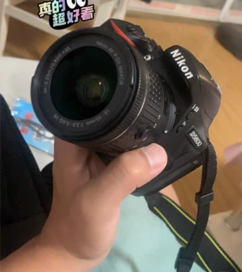 二手尼康d5600相机标配1855VR防抖...