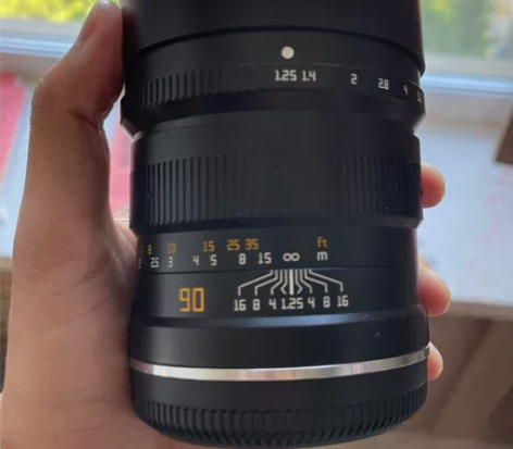 铭匠 90 F1.25 gfx口 富士G...