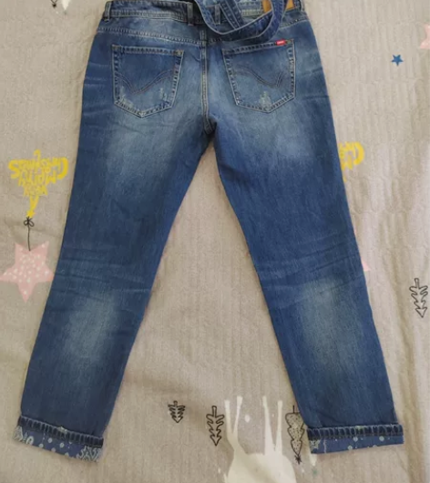 背带牛仔裤 170/72A 感兴趣的话点“...