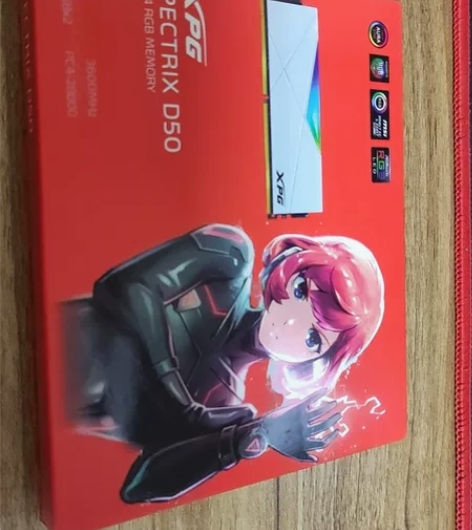 全新 威刚 ddr4内存 D50 白色rg...