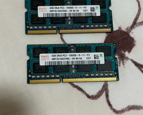 原装现代4G 2Rx8 PC3-10600...