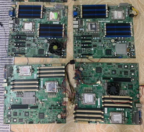 服务区电脑主板，X58主板 英特尔品牌 微...
