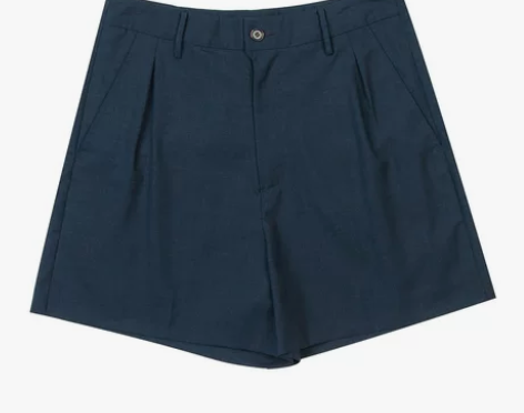速写男装新品春夏休闲舒适男士单色潮流短裤男...