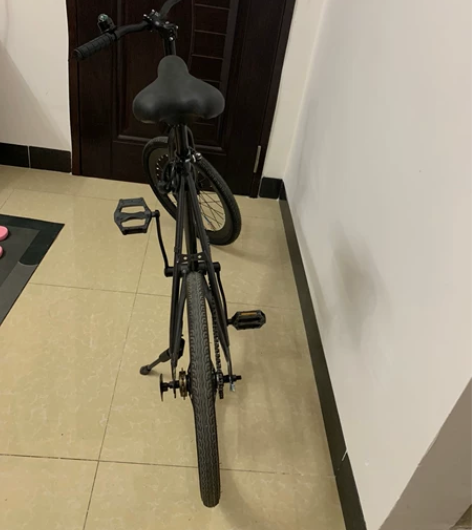 出闲置20寸倒刹死飞一台~ 三月份买的,买...