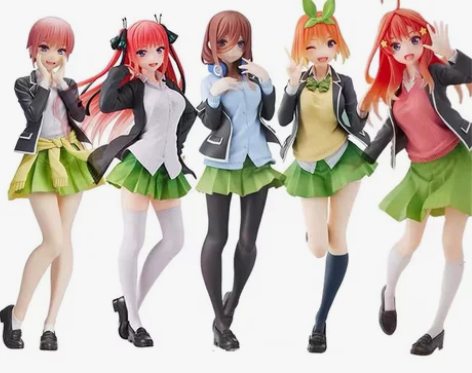 五等分的花嫁手办中野一花二乃三玖四叶五月机...