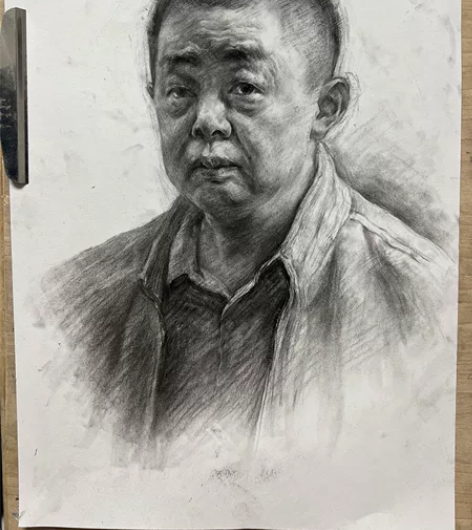 大量素描作品，美院风格，联考风格，大量原画...