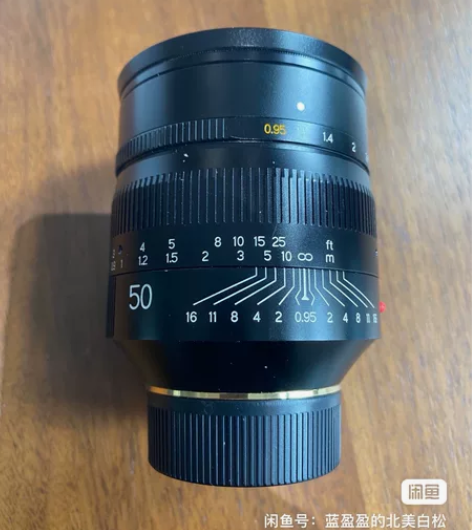 铭匠 50/0.95超大光圈镜头,徕卡M口...