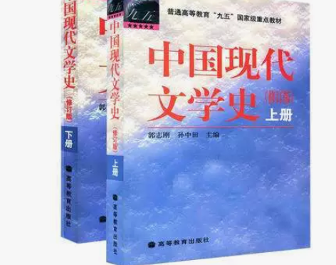 中国现代文学史 修订版 上册 下册 郭志刚...