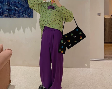 直播减10 这个紫色真的太爱了vtg中古款...