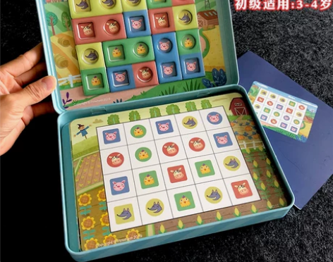 儿童益智桌游亲子互动视觉观察力逻辑思维专注...