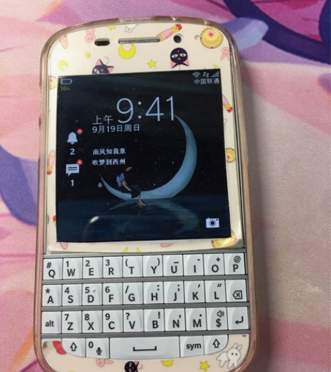 黑莓Q10戒网手机 买来没用多久就闲置了可...
