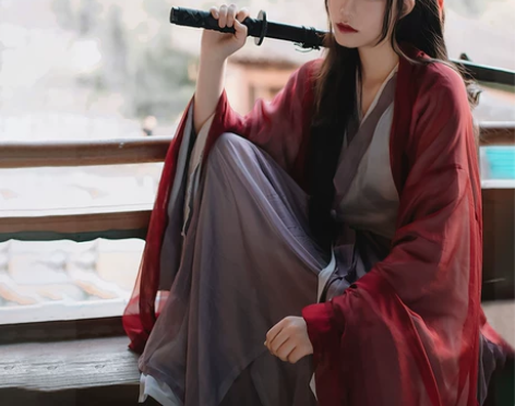 红颜汉服女仙气飘逸古风中国风超仙魏晋齐腰襦...