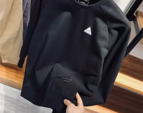 户外机能外贸男装工厂剪标尾货秋款运动休闲圆...