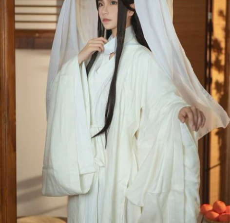 2XL的谢怜C服 假发有点乱,不会修或者急...