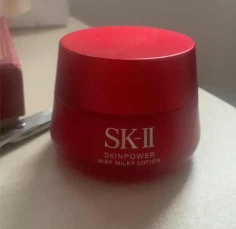 sk2大红瓶面霜 余量见图三 还有挺多的 ...