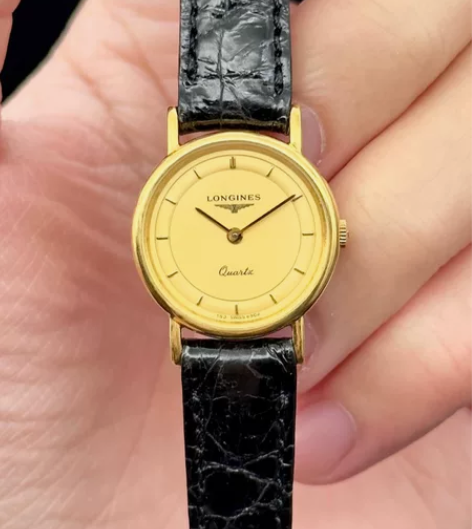 浪琴longines中古L153经典复古款...