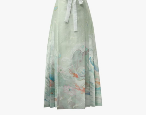 七月夕 诸神黄昏 明制方领绣花补服印花马面...