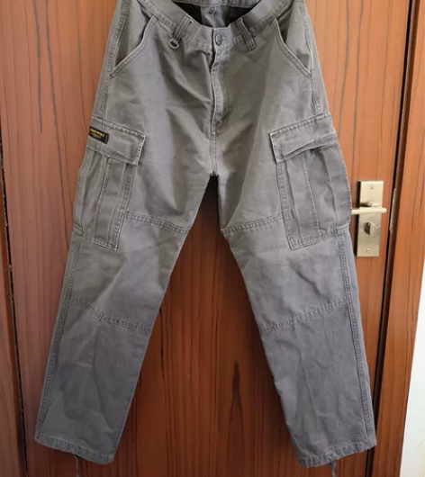 冬季春季新款多口袋工装裤城市机能阔腿裤美式...