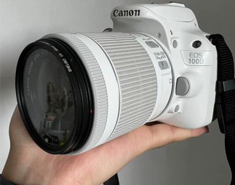 佳能100D+18-55STM镜头白色新手...