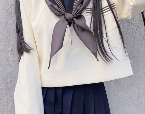 茶羽中 原创JK制服裙日系水手服学院风套装...