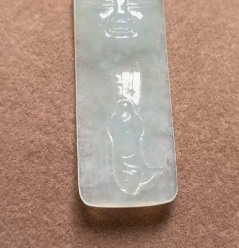 翡翠A货玉石玉雕文玩收藏 老坑冰种 一心向...