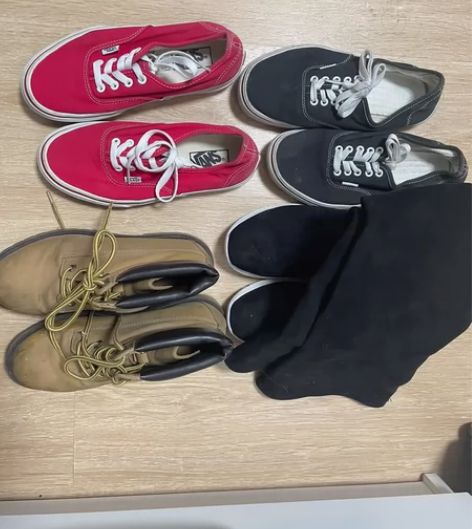 vans红色 37 已出 vans黑色3...